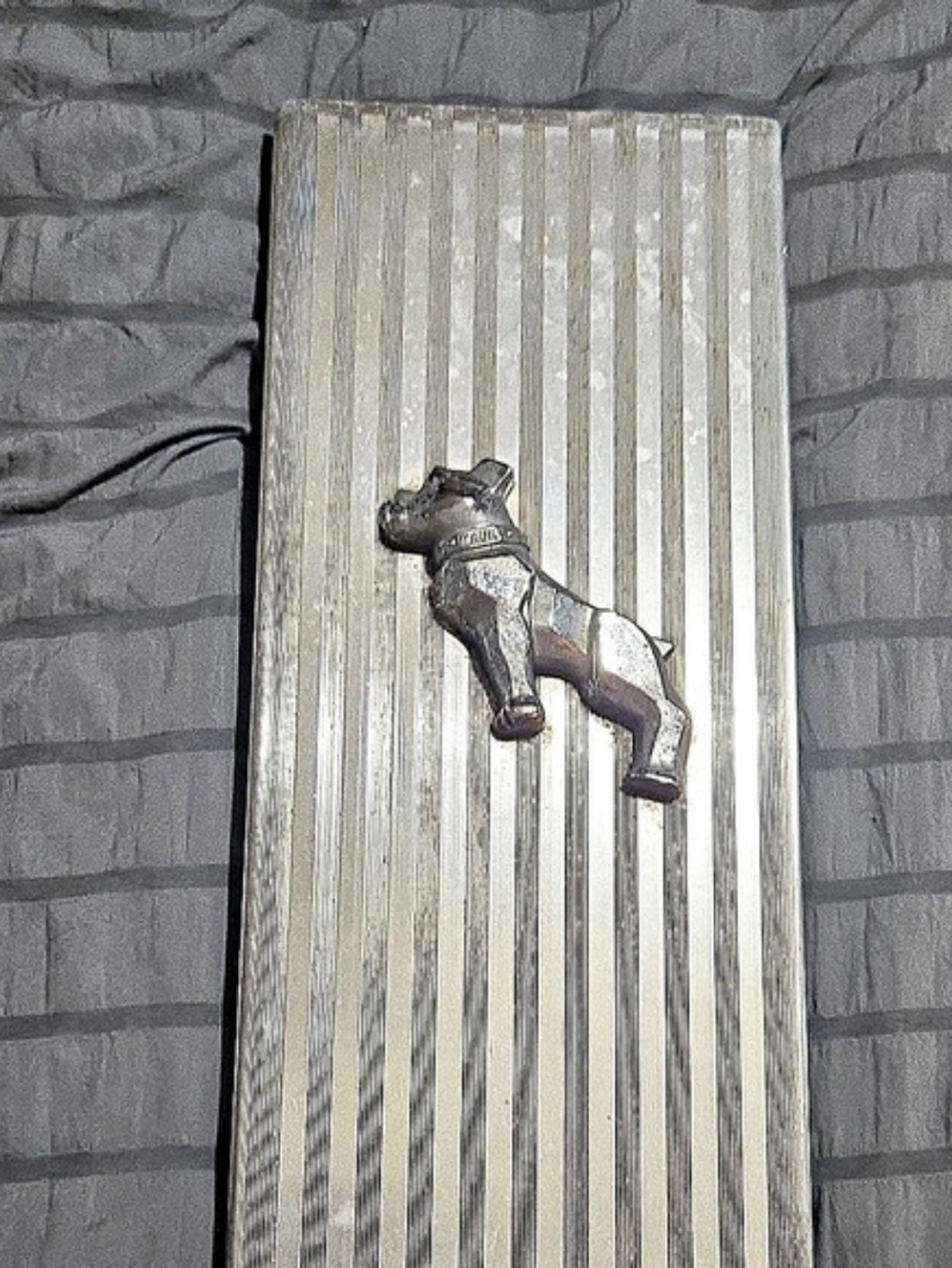 Vintage Mack Truck Chrome Side Mirror  No Glass